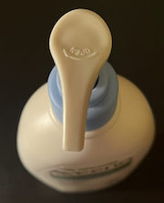 aveeno lotion bottle pumping mechanism