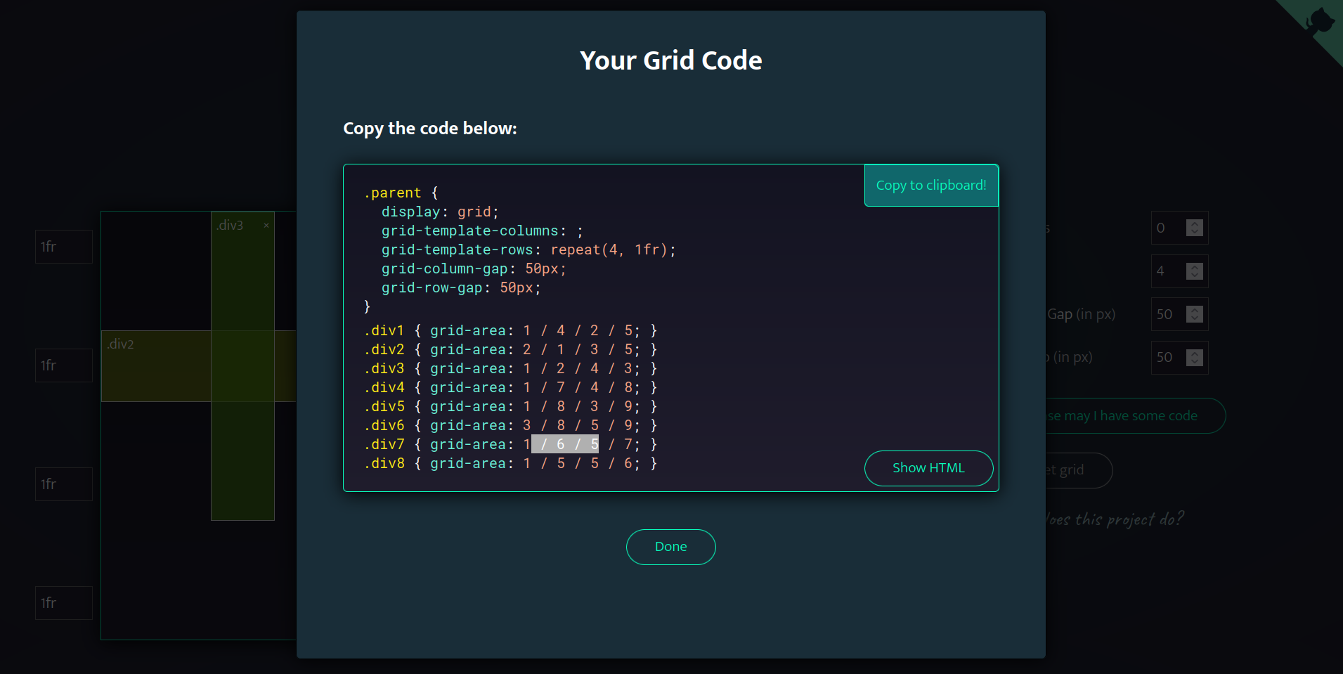 CSS grid demo