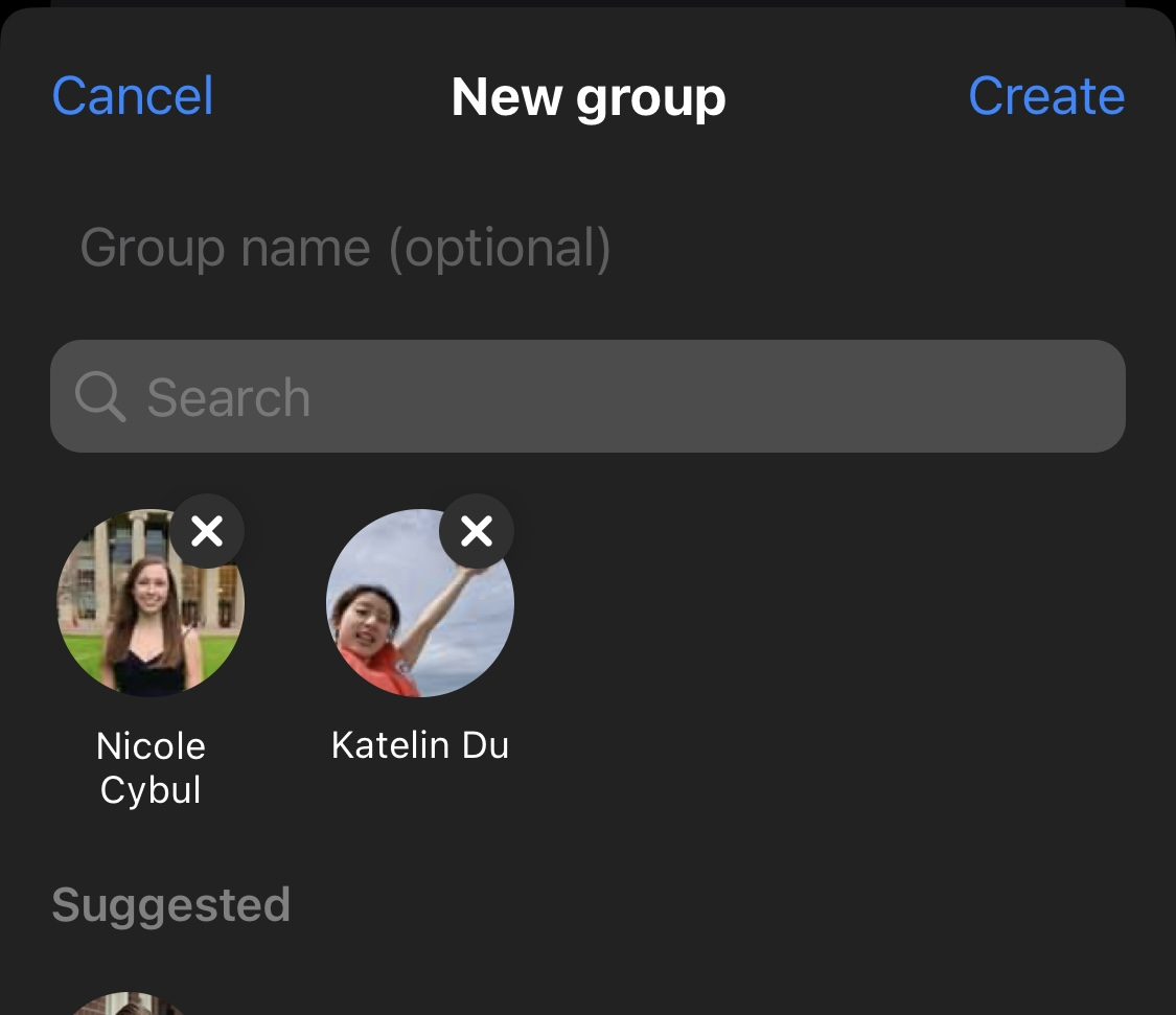 messenger group